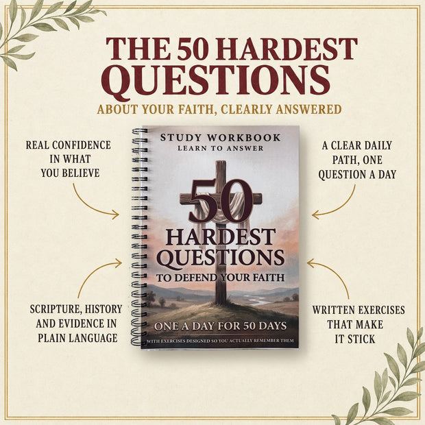 Learn to Answer the 50 Hardest Questions to Defend Your Faith