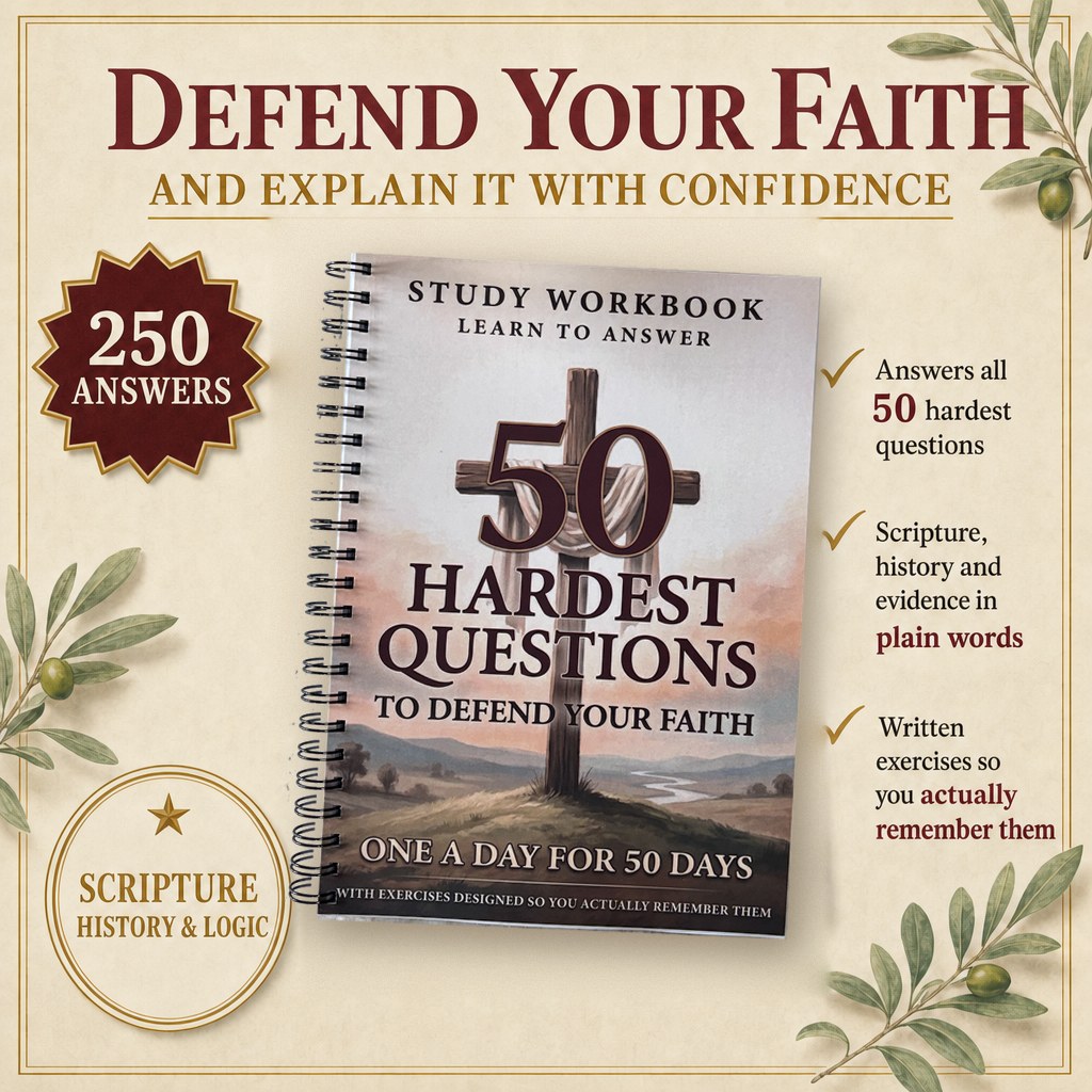 Learn to Answer the 50 Hardest Questions to Defend Your Faith