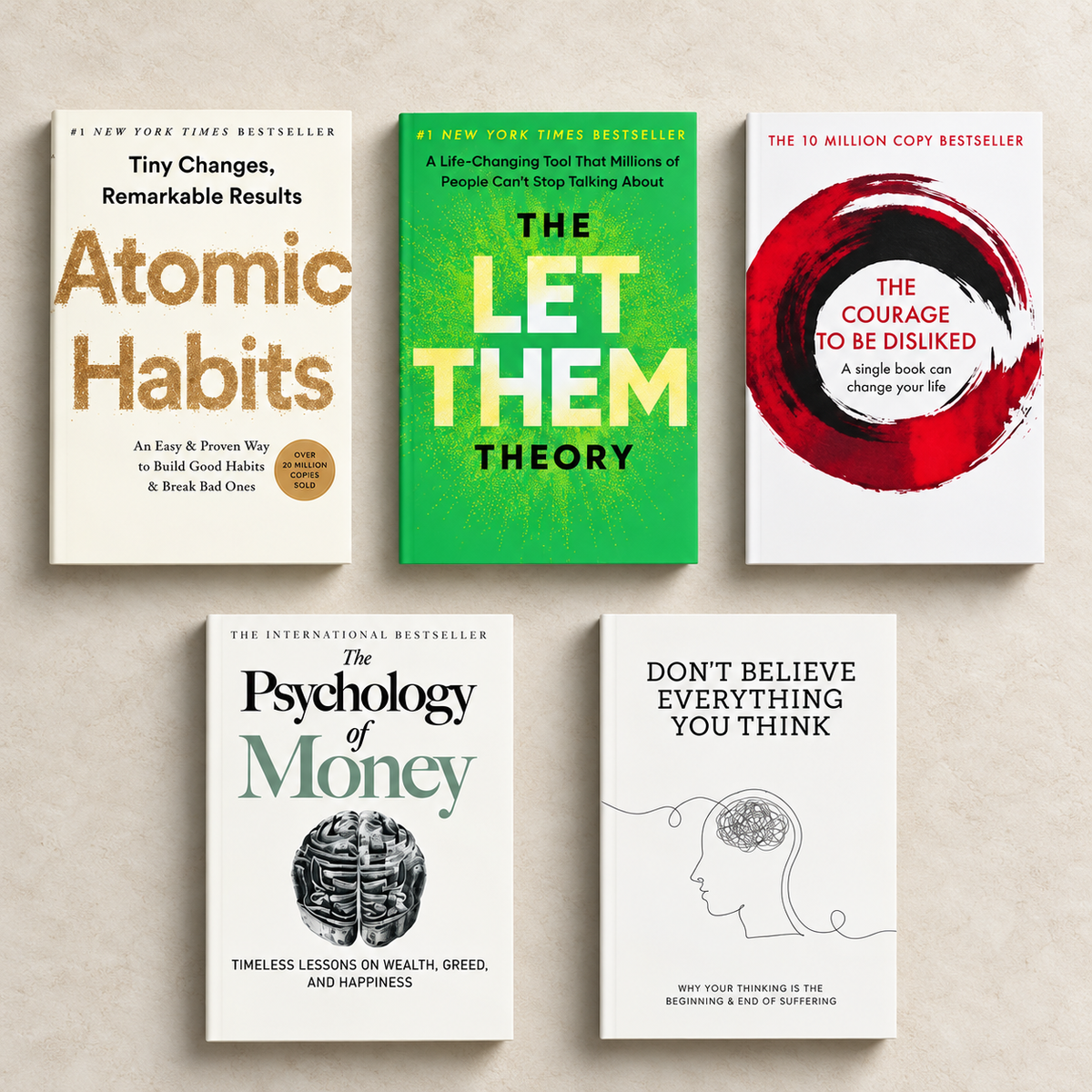 Mindset & Personal Growth 5-Book Bundle
