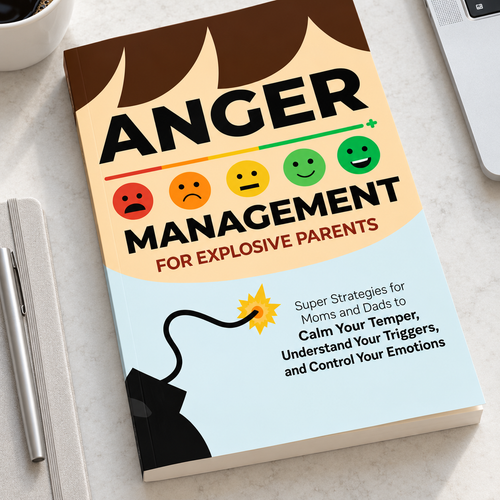 Anger Management for Explosive Parents - 5-Step Guide, 10-Strategy Toolkit, C.A.L.M.S. Method for Fast Calm Regain, Trigger Identification, Emotional Regulation Advice for Tired Moms and Dads